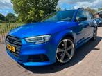Audi A3 1.5 Tfsi 150pk CoD Ultra S-tronic 2018 *S-LINE B&O, 1498 cc, 4 cilinders, Blauw, Leder en Stof