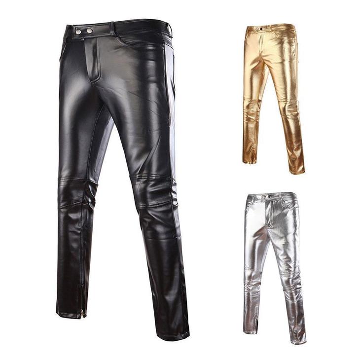 Heren leerlook broek (sexy latex rubber broek zwart leren), Kleding | Heren, Broeken en Pantalons, Nieuw, Overige maten, Overige kleuren