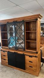 Buffetkast TEAK 200 cm breed robuuste kast NIEUW, Huis en Inrichting, Kasten | Buffetkasten, Ophalen, 200 cm of meer, Teakhout