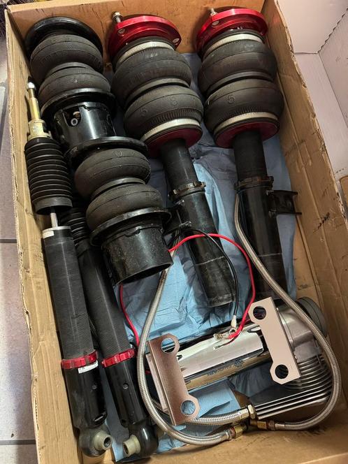 Airlift Performance + Accuair e-level MQB 55mm Airride, Auto-onderdelen, Ophanging en Onderstel, Audi, Seat, Volkswagen, Skoda