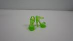 barbie schoenen open groen doorschijnend hartje, Ophalen of Verzenden, Nieuw, Barbie