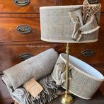 Schotse SET lampenkappen Harris Tweed Bracken Herringbone, Westdijk 41 3241GT Middelharnis, Ophalen of Verzenden, Info@hetlijstjevanbrocante.nl