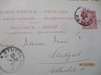 België, wat briefkaarten en enveloppen., Postzegels en Munten, Overig, Overig, Ophalen of Verzenden, Gestempeld