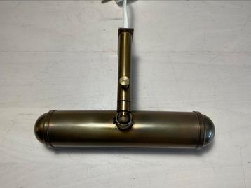Schilderijlamp wandlamp messing E14 fitting lengte 18 cm beschikbaar voor biedingen