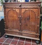 Mooie Antieke Eikenhouten Kast, Antiek en Kunst, Antiek | Meubels | Kasten, Ophalen