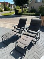 Happy Rhino XL kampeerstoel + voetenbankje, Ophalen, Zo goed als nieuw, Campingstoel