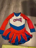 Cheerleader pakje 7-9 jaar., Kinderen en Baby's, Carnavalskleding en Verkleedspullen, Ophalen, Zo goed als nieuw, 134 t/m 140