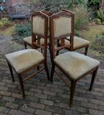 Set van 4 eetkamerstoelen, Antiek en Kunst, Antiek | Meubels | Stoelen en Banken, Ophalen