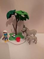 Playmobil ezel met veulen en jongetje, Ophalen of Verzenden, Zo goed als nieuw, Complete set