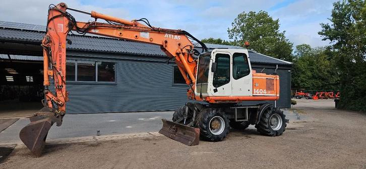Atlas 1404, Zakelijke goederen, Machines en Bouw | Kranen en Graafmachines, Graafmachine