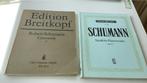2 pianoboeken SchumannKlavierwerke band 2 en band 4, Ophalen of Verzenden, Zo goed als nieuw, Artiest of Componist, Klassiek