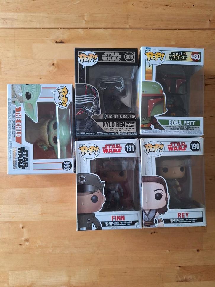 Funko Pops Star Wars, Verzamelen, Poppetjes en Figuurtjes, Zo goed als nieuw, Ophalen of Verzenden