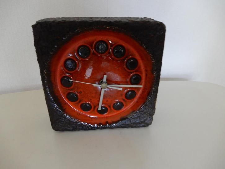 Cor Unum tafelklok, Antiek en Kunst, Antiek | Keramiek en Aardewerk, Ophalen of Verzenden