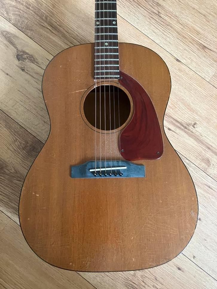 Gibson LG-0 uit 1965, Muziek en Instrumenten, Snaarinstrumenten | Gitaren | Akoestisch, Gebruikt, Western- of Steelstringgitaar