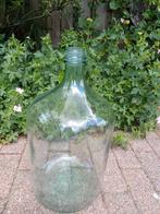 Mooie licht groene vaas, gistfles. Vintage. Tuinvaas., Tuin en Terras, Ophalen, Zo goed als nieuw