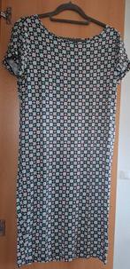 Jurk, retro patroon,maat m, Maat 38/40 (M), Overige kleuren, Ophalen of Verzenden, Zo goed als nieuw