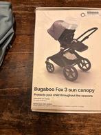 Bugaboo Fox 3 zonnekap blauw - hele goede staat, Kinderen en Baby's, Kinderwagens en Combinaties, Bugaboo, Verstelbare duwstang