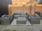 Complete moderne loungeset merk Bellagio, Ophalen, 6 zitplaatsen, Aluminium, Loungeset