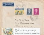 Poststuk Nederland met plaatfout 514 PM2. Zie afbeelding., Ophalen of Verzenden, Brief