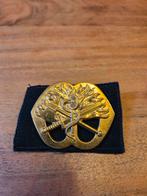 Baret embleem colonne, Verzamelen, Ophalen of Verzenden, Landmacht, Nederland, Embleem of Badge