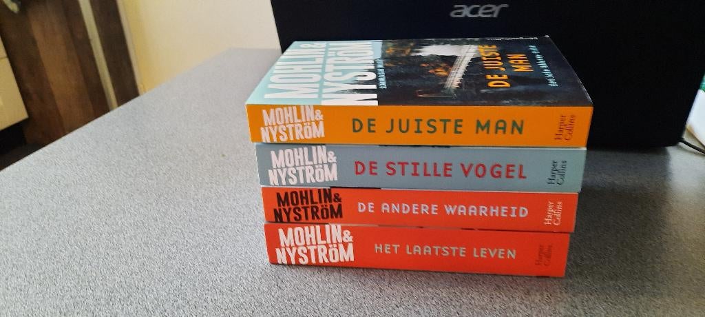 Mohlin & Nyström - 4 John Adderley thrillers, Ophalen of Verzenden, Zo goed als nieuw