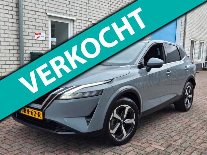 Nissan Qashqai 1.3 MHEV N-Connecta Leder-360camera-Trekhaak, Auto's, Nissan, Bedrijf, Qashqai, 360° camera, ABS, Achteruitrijcamera