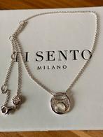 Nieuw trendy Ti-Sento zilver 925 ketting incl hanger, Sieraden, Tassen en Uiterlijk, Verzenden, Met hanger, Nieuw, Zilver