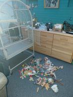 Grote vogelkooi, Dieren en Toebehoren, Vogels | Hokken en Kooien, Ophalen, Zo goed als nieuw, Metaal, Vogelkooi