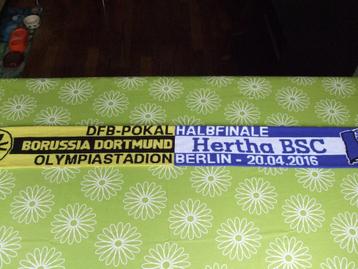 Sjaal Borussia Dortmund - Hertha BSC halve finale 2016 beschikbaar voor biedingen