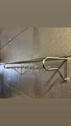 art deco chroom buisframe kapstok met hoedenrek Gispen, Huis en Inrichting, Woonaccessoires | Kapstokken, Wandkapstok, Gebruikt