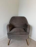 Grijze fauteuil, Huis en Inrichting, Stoelen, Ophalen, Zo goed als nieuw, Eén, Stof