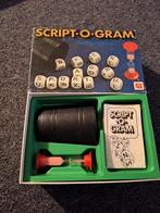Script-O-Gram Bordspel, Vijf spelers of meer, Ophalen of Verzenden, Zo goed als nieuw, Onbekend