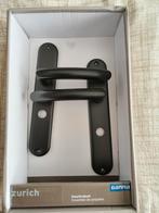 Zurich deurkrukset zwart, Ophalen of Verzenden, Nieuw, Rvs, Slot