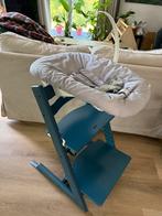 Stokke Tripp Trapp met Newborn Set, Ophalen of Verzenden, Zo goed als nieuw, Meegroeistoel, Gordel(s)