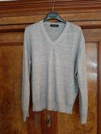 Ermenegildo Zegna Grijze V-hals Trui - Maat S, Ermenegildo Zegna, Ophalen of Verzenden, Zo goed als nieuw, Grijs
