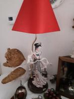 SCHEMERLAMP, Huis en Inrichting, Lampen | Tafellampen, Ophalen, 50 tot 75 cm, Stof, JAPANSE  STIJL
