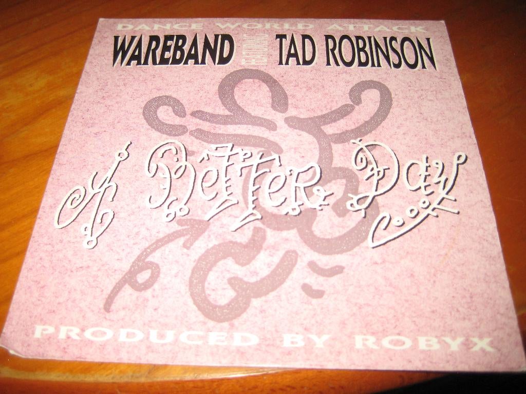 Wareband feat. Tad Robinson: A better day -radio garage edit, Ophalen of Verzenden, Zo goed als nieuw, Single