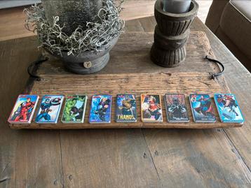 Marvel avengers cards 1 complete set (inclusief Thanos) beschikbaar voor biedingen