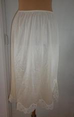 vintage onderrok maat 42-44, Ophalen of Verzenden, Wit, Overige typen