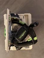 Festool TS 55 REBQ Invalzaag in Systainer, Doe-het-zelf en Verbouw, Gebruikt, Invalzaag, Ophalen of Verzenden, 30 tot 70 mm