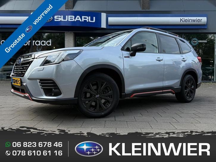 Subaru Forester 2.0i e-BOXER 150pk CVT AWD SPORT | Navi | Tr, Auto's, Subaru, Bedrijf, Te koop, Forester, 4x4, ABS, Adaptive Cruise Control
