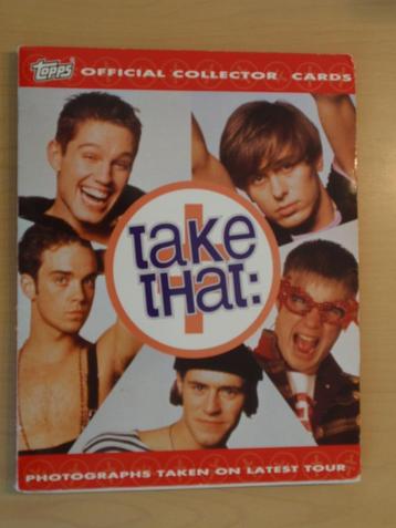 Take That Topps Official Collector Cards beschikbaar voor biedingen