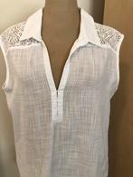 Blouse van Blanc de Nil, Maat 38/40 (M), Wit, Ophalen of Verzenden, Zo goed als nieuw
