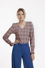 Studio Anneloes Lieke diamond blouse M, Maat 38/40 (M), Studio Anneloes, Verzenden, Zo goed als nieuw