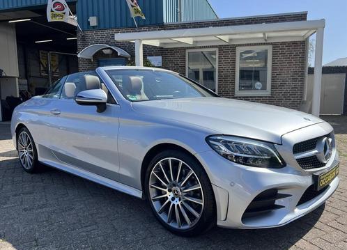 Mercedes C-Klasse Cabriolet C180 AUT9, AMG Line Prestige, Me, Auto's, Mercedes-Benz, Bedrijf, Te koop, C-Klasse, Lederen bekleding