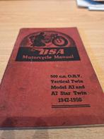 BSA Motocycle Manual 500cc O.H.V., Ophalen of Verzenden, Overige merken