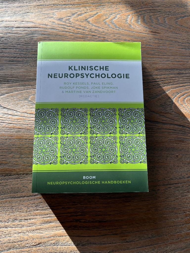 Klinische neuropsychologie, Boeken, Verzenden, Zo goed als nieuw, Klinische psychologie
