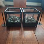 2 stuks decoratieve tafelhaard brandgel/ bio ethanol, Ophalen, Nieuw, Overige materialen, Minder dan 25 cm