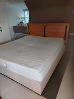 Swiss Sense boxpring 180x210cm met topper en 1 nachtkastje, Huis en Inrichting, Ophalen, Gebruikt, 210 cm, Tweepersoons