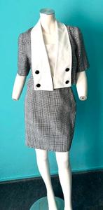 Vintage Luisa Spagnoli 3-delig pakje maat 38, Kleding | Dames, Maat 38/40 (M), Kostuum of Pak, Overige kleuren, Verzenden